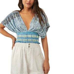 NWT Free People Next Vacation Top